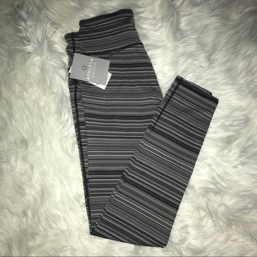 Athleta HR Stride Wicking Workout Leggings
